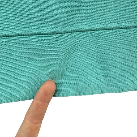 BCBGMaxAzria Simone Bandage Skirt Light Aqua Pull On Stretch Bodycon Size XS - Picture 8 of 10